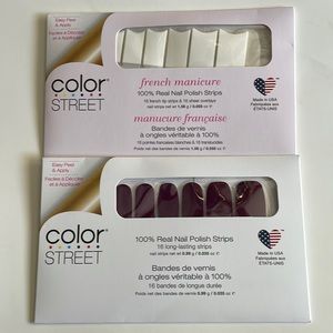 Color Street Nail Strips set of 2!